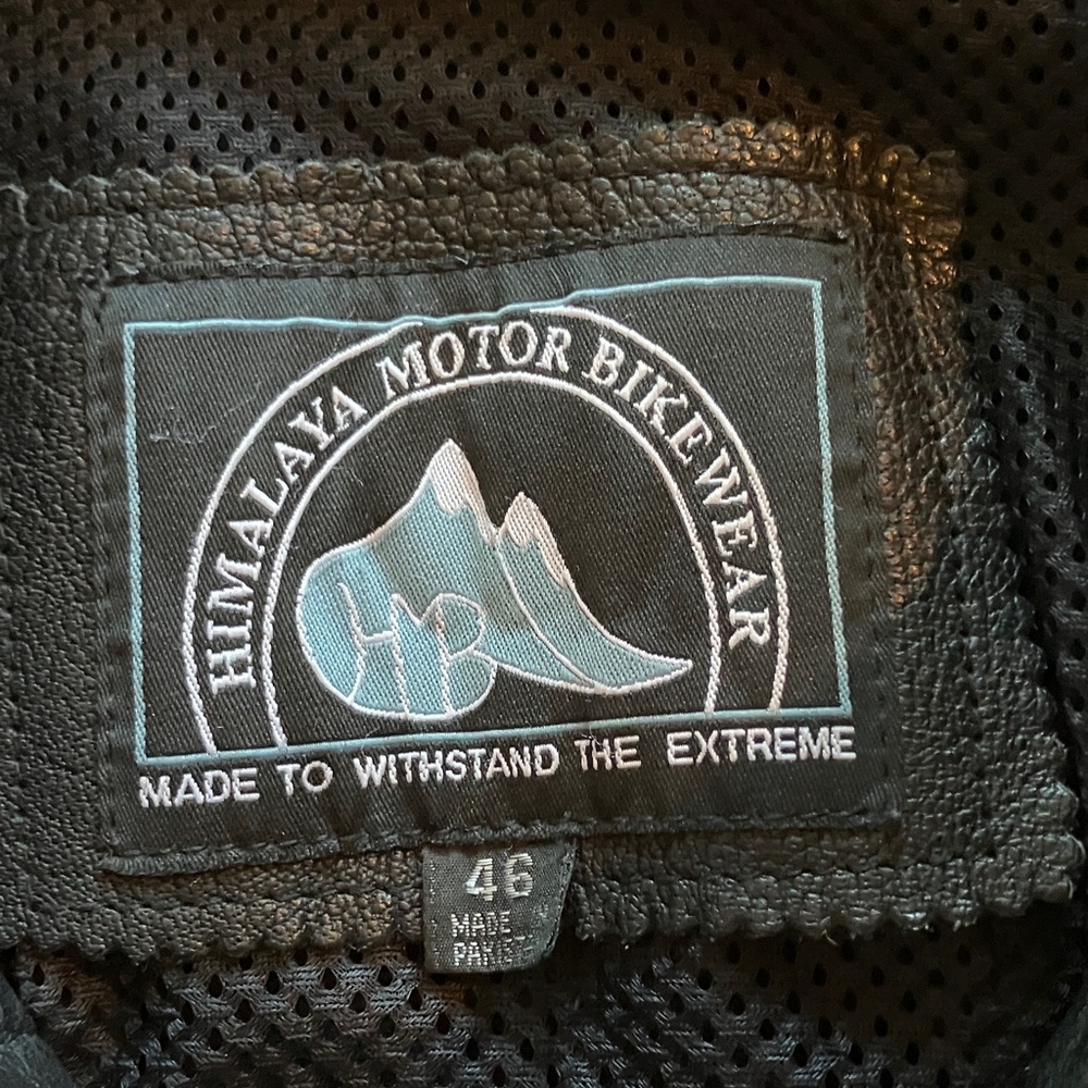 Himalayan Motorbike Wear Padded Leather Jacket - Picture 4 of 15